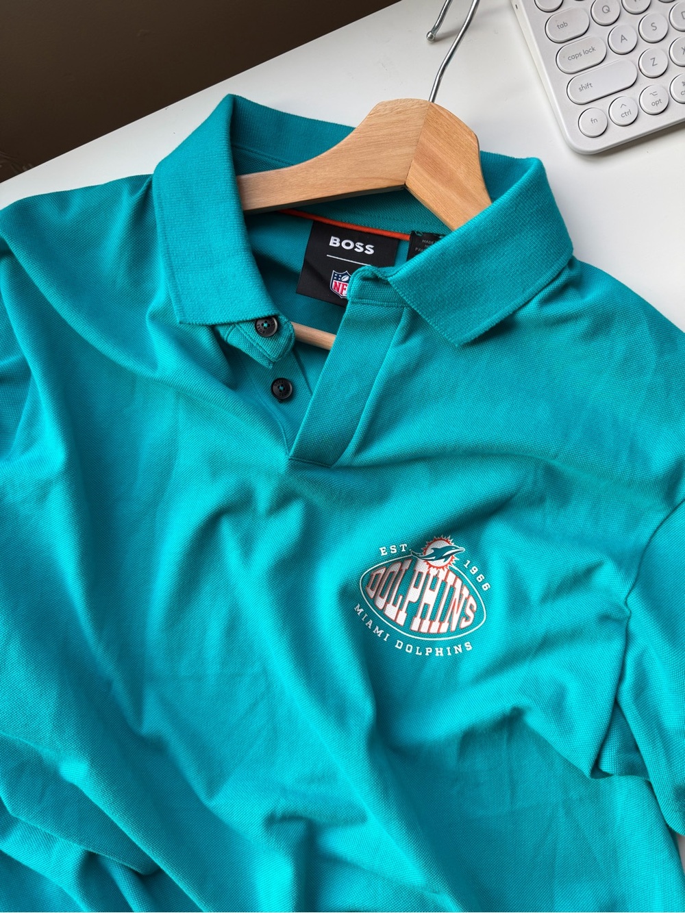 BOSS NFL Collection Miami Dolphins Polo Shirt